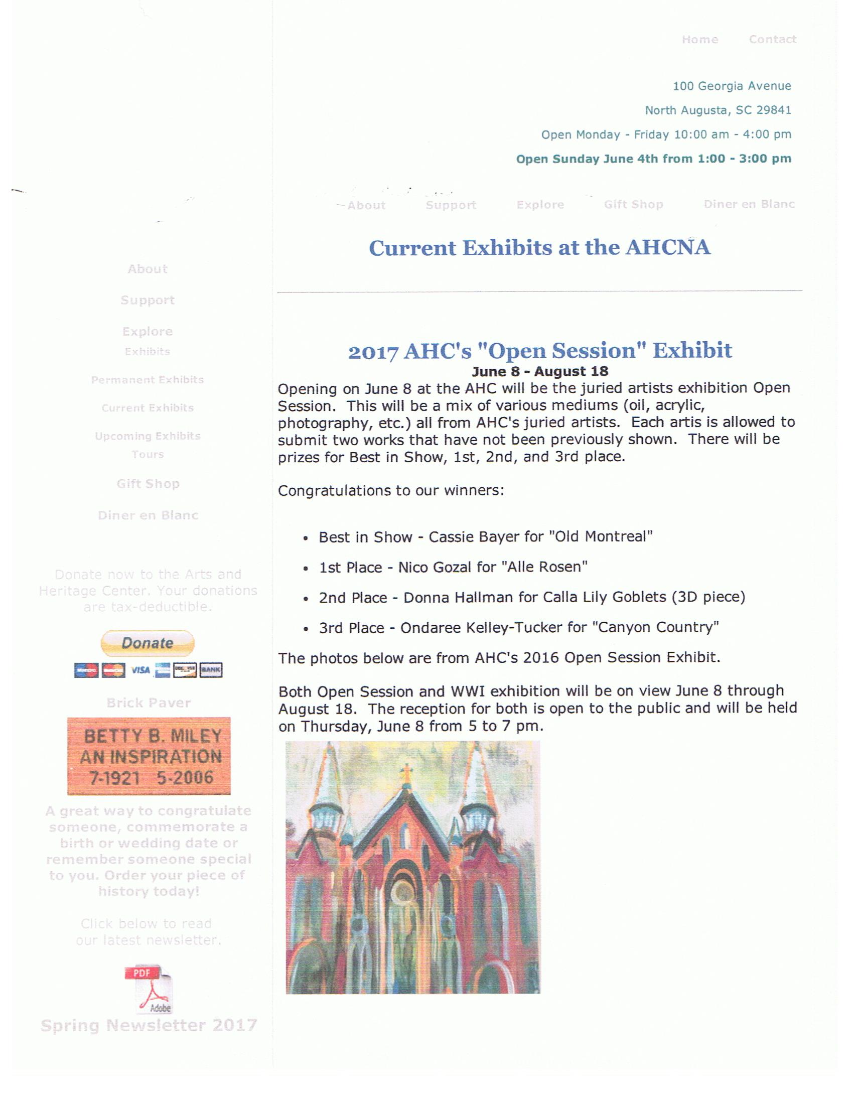 North Augusta 1st Price